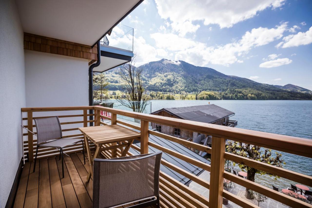 Appartement Am See Fuschl am See Bagian luar foto
