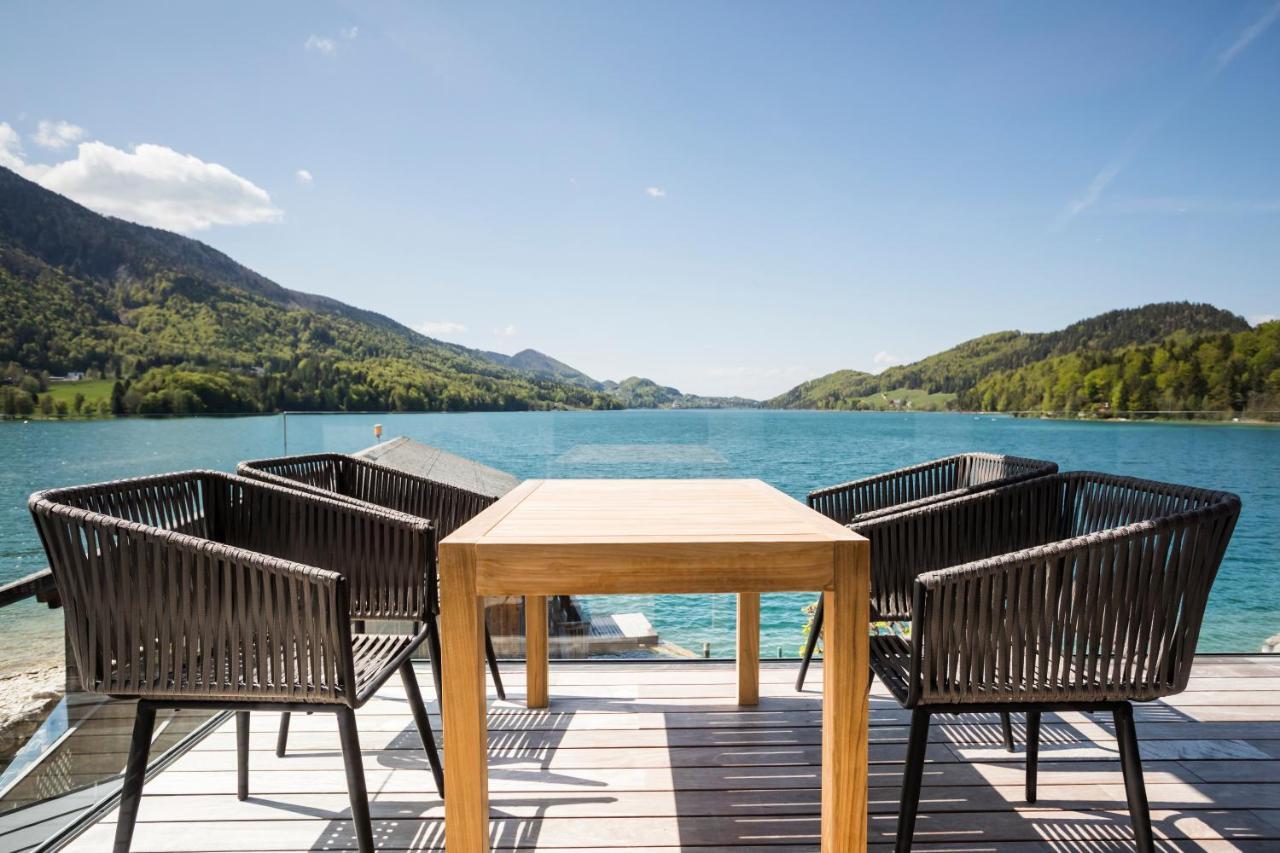 Appartement Am See Fuschl am See Bagian luar foto